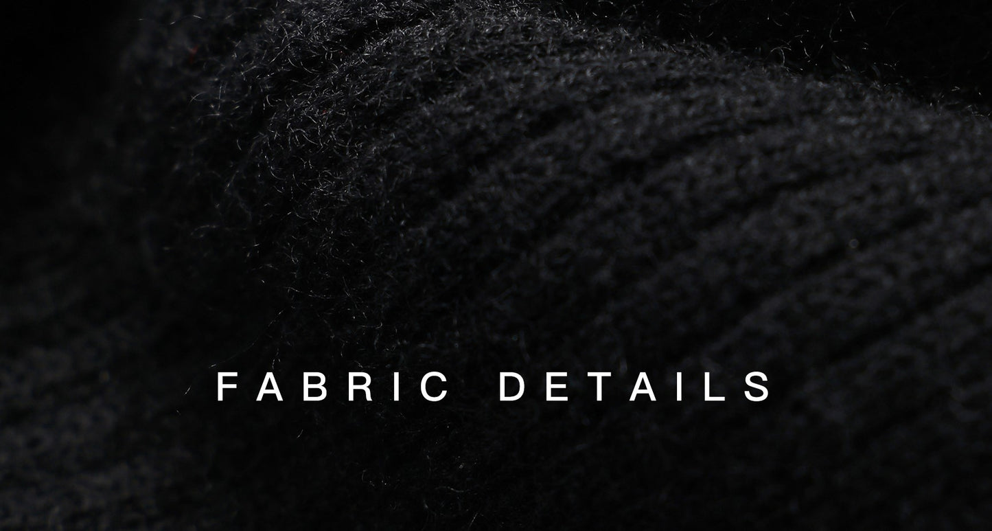 WANGXO | Merino wool eyelash lace french knitting top and skirt set -MILA.