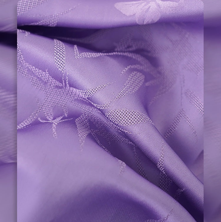 HECO Chinese Handmade Rose Fake Two-Piece Dress - WORK.