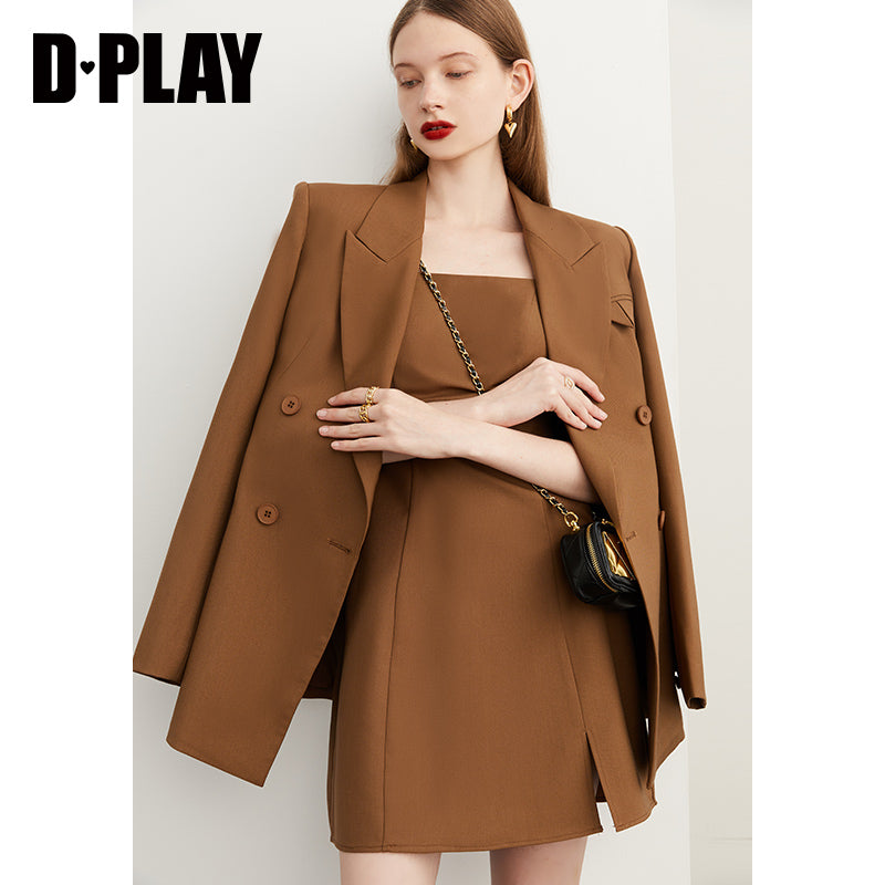 Slip Dress + Blazer suit set