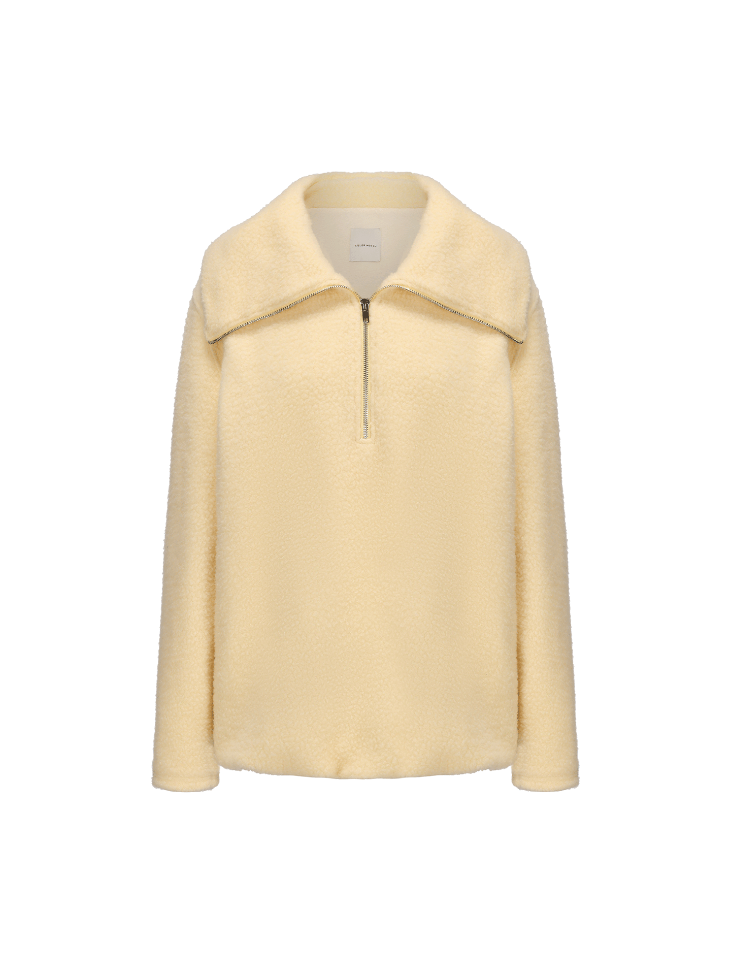 ATELIER MISS LU silhouette style with large lapels loose sweatshirt - SHEA.