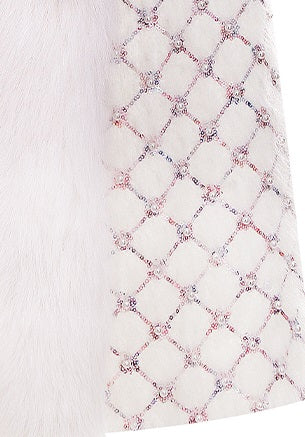 Wardrobes by Chen Elegant White Long Sleeve Autumn Coat-Bala