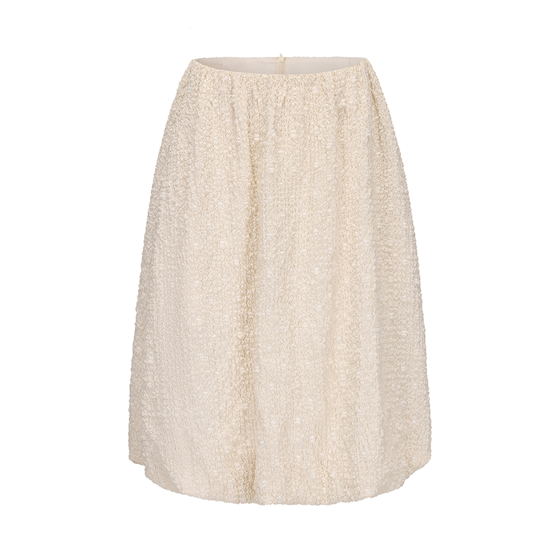 ATELIER MISS LU Bubble Texture Bud Skirt - ESCAPE.