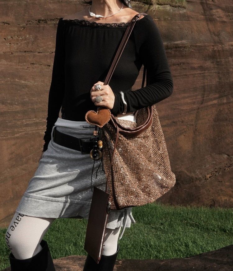 IUBALLET Wild Breeze New Woven Bucket Bag- PATRA.