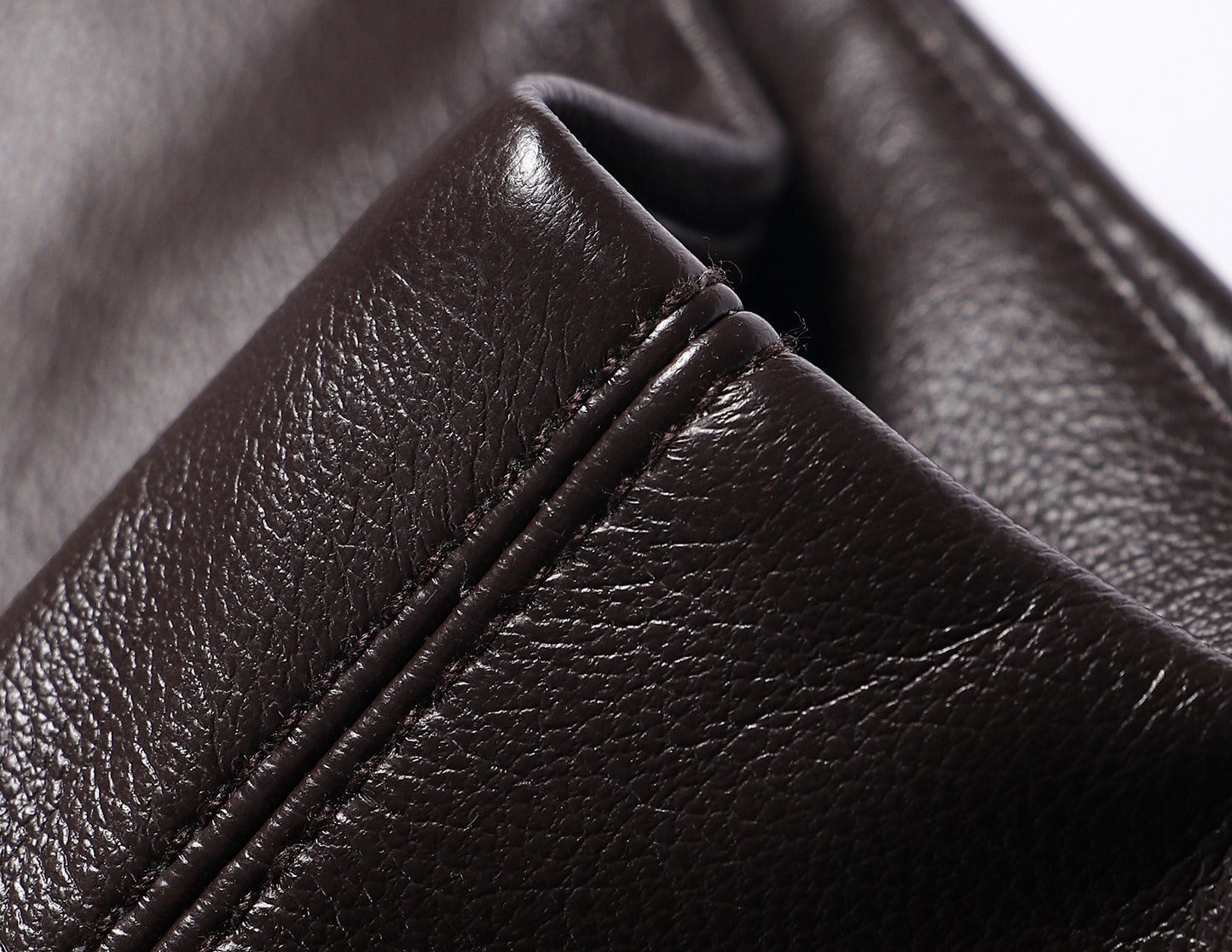 WANGXO | Luxurious Glossy Protein Leather Sheepskin A-Swing Skirt-ZARA.