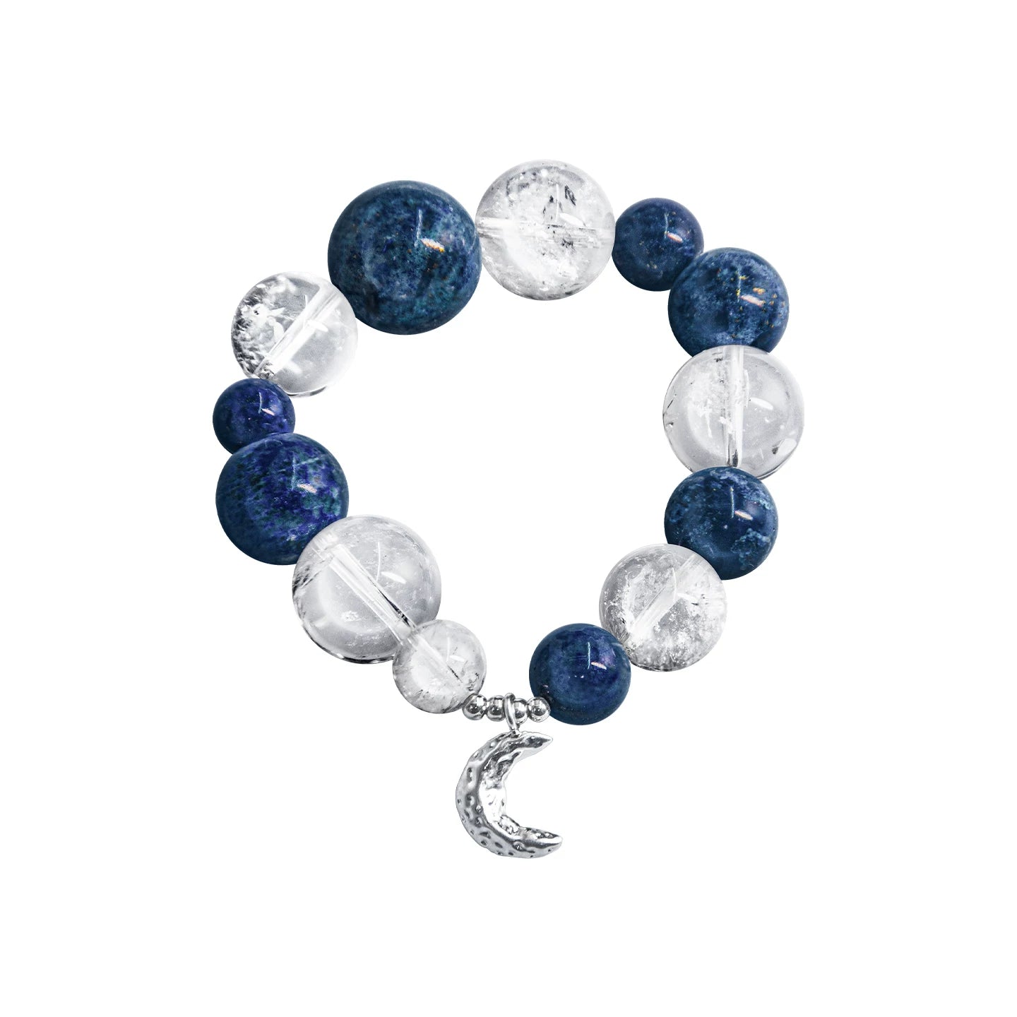 TUYUE natural hidden crystal lapis lazuli crystal bracelet - DARWIN.