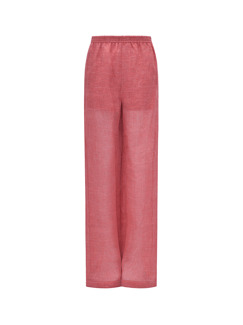 M essential Mackay designer 3D embroidered long shirt pant set - grace.