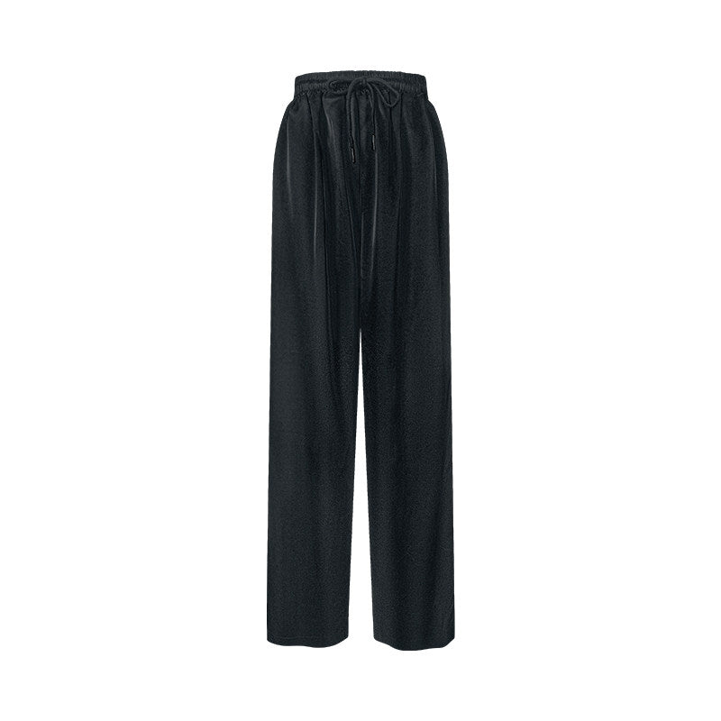 TUYUE Elastic Waist drape casual straight-leg pants- KAYLA.