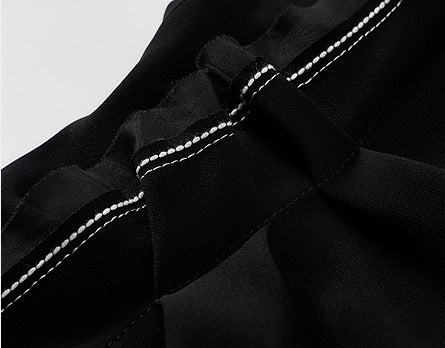 COMME MOI Lu Yan designer's new women's acetate lapel sleeveless slim suit - BROKEN.