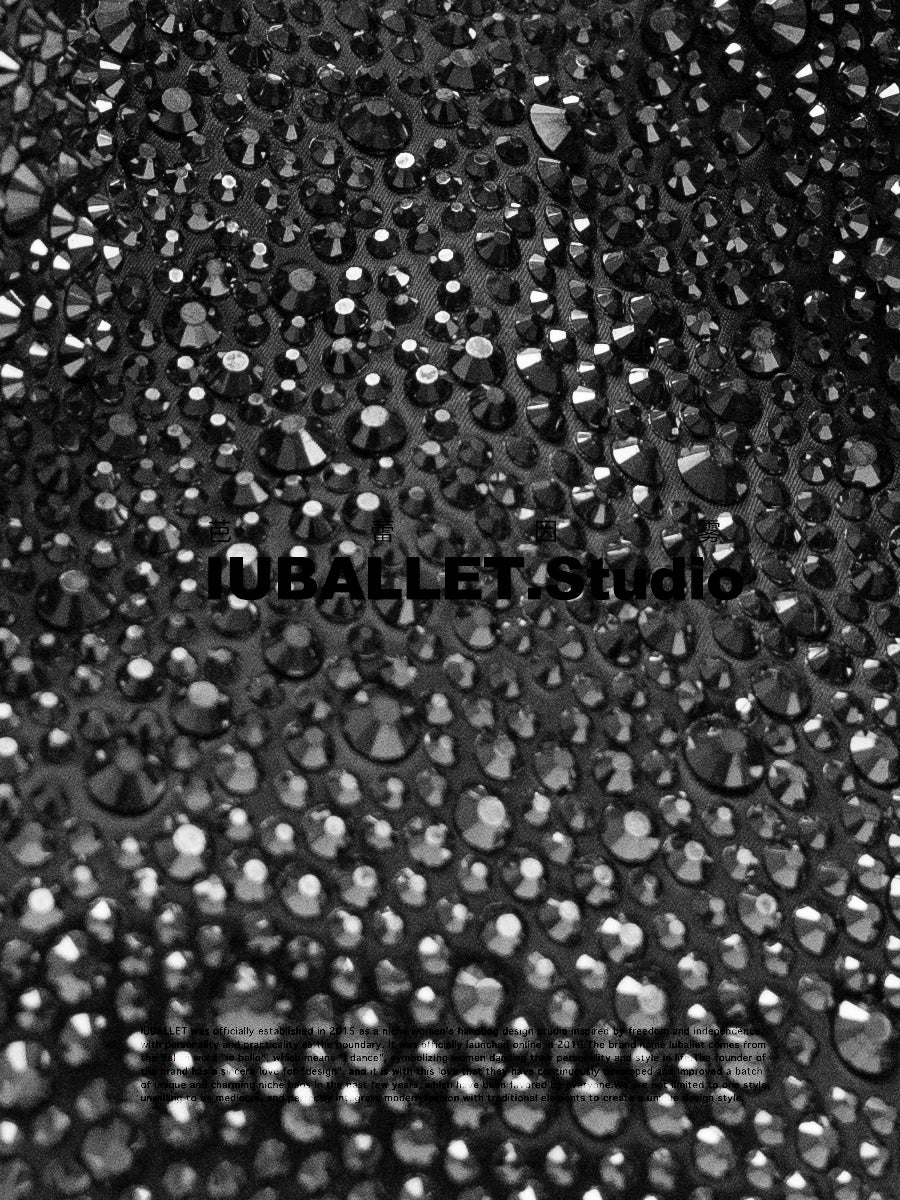 IUBALLET Beaded Chain Hobo Bag - POWER.