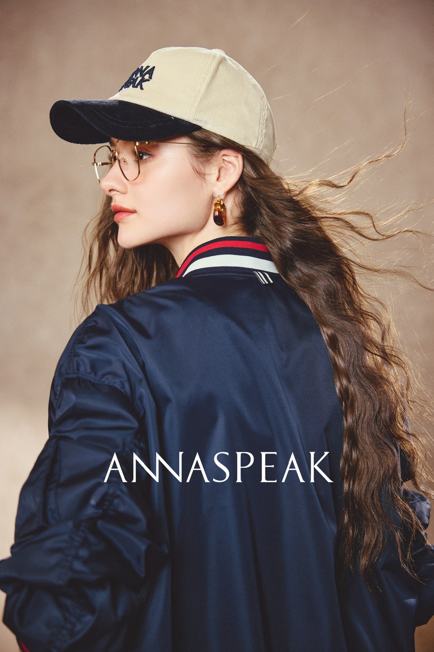 ANNASPEAK collar bomber jacket-ELI.