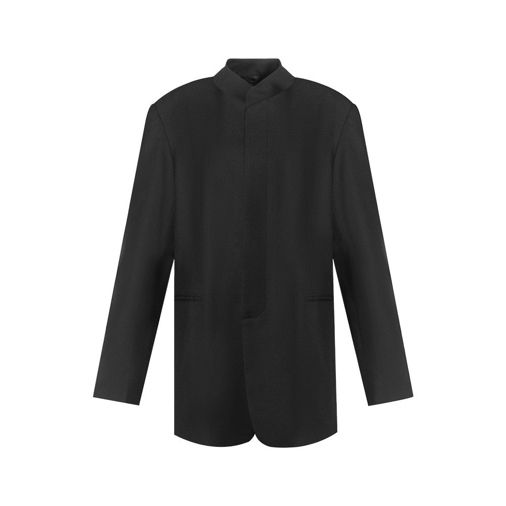 TUYUE black elegant temperament, stand-up collar casual suit- ESTHER.