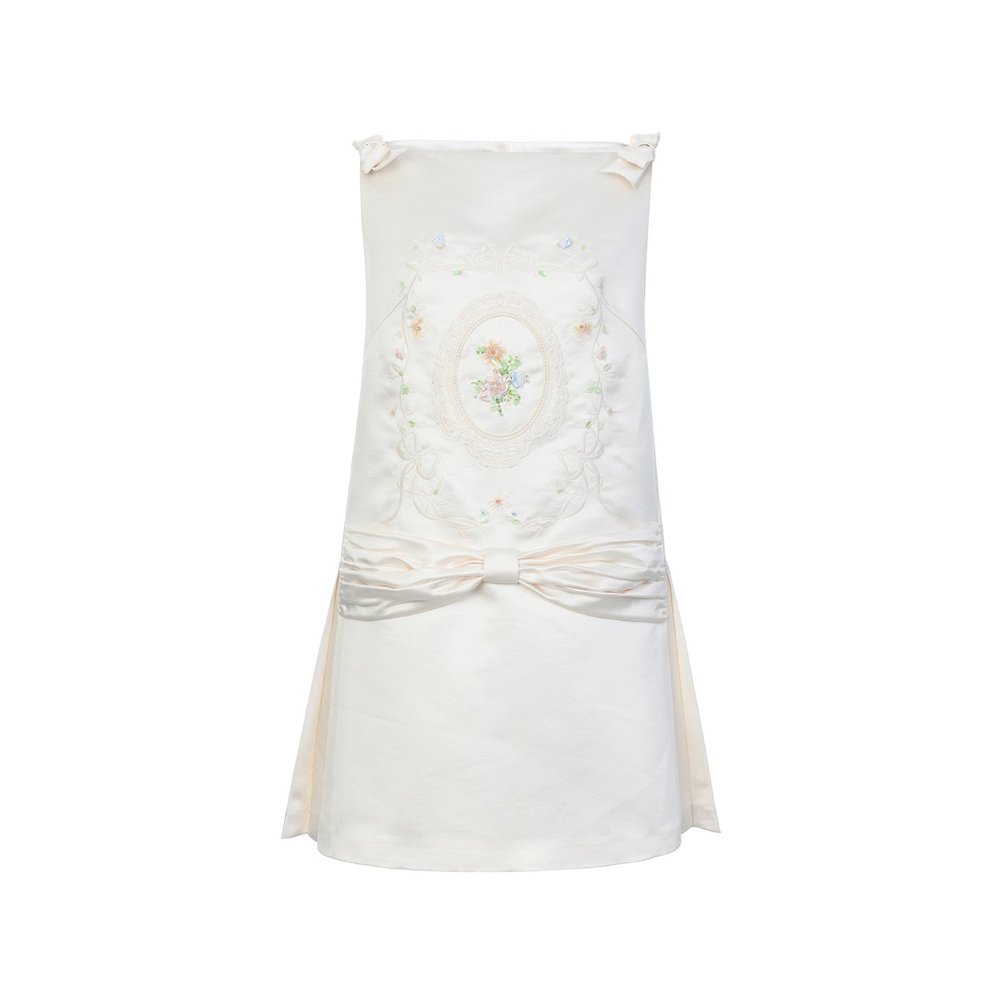 FAME beaded piping embroidered dress - GABRIEL
