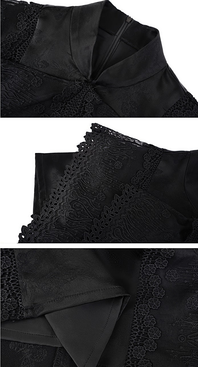 HECO Summer Layer Lace Short Dress - LIVING.