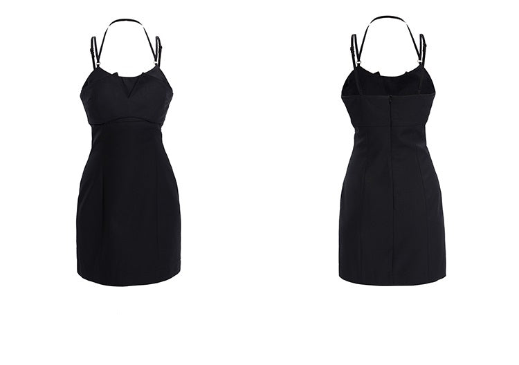TINY IN fake two-piece sleeveless short dress-ACHA
