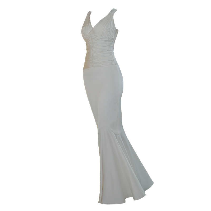 GOUDIN toast new engagement banquet party dress-VES.