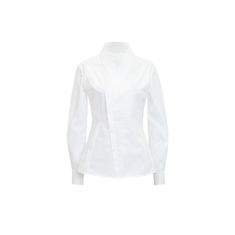 M essential Mackay designer Jingye embroidered fabric layered robe - STATE.