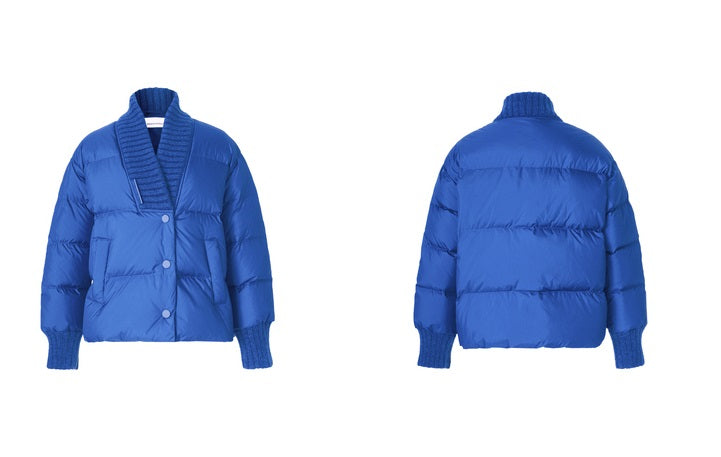 ZHUCHONGYUN Short Puffer White Goose Down Jacket-SWEADER.
