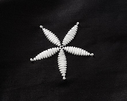 COMME MOI summer backless embroidered beaded black dress - BIANCA.