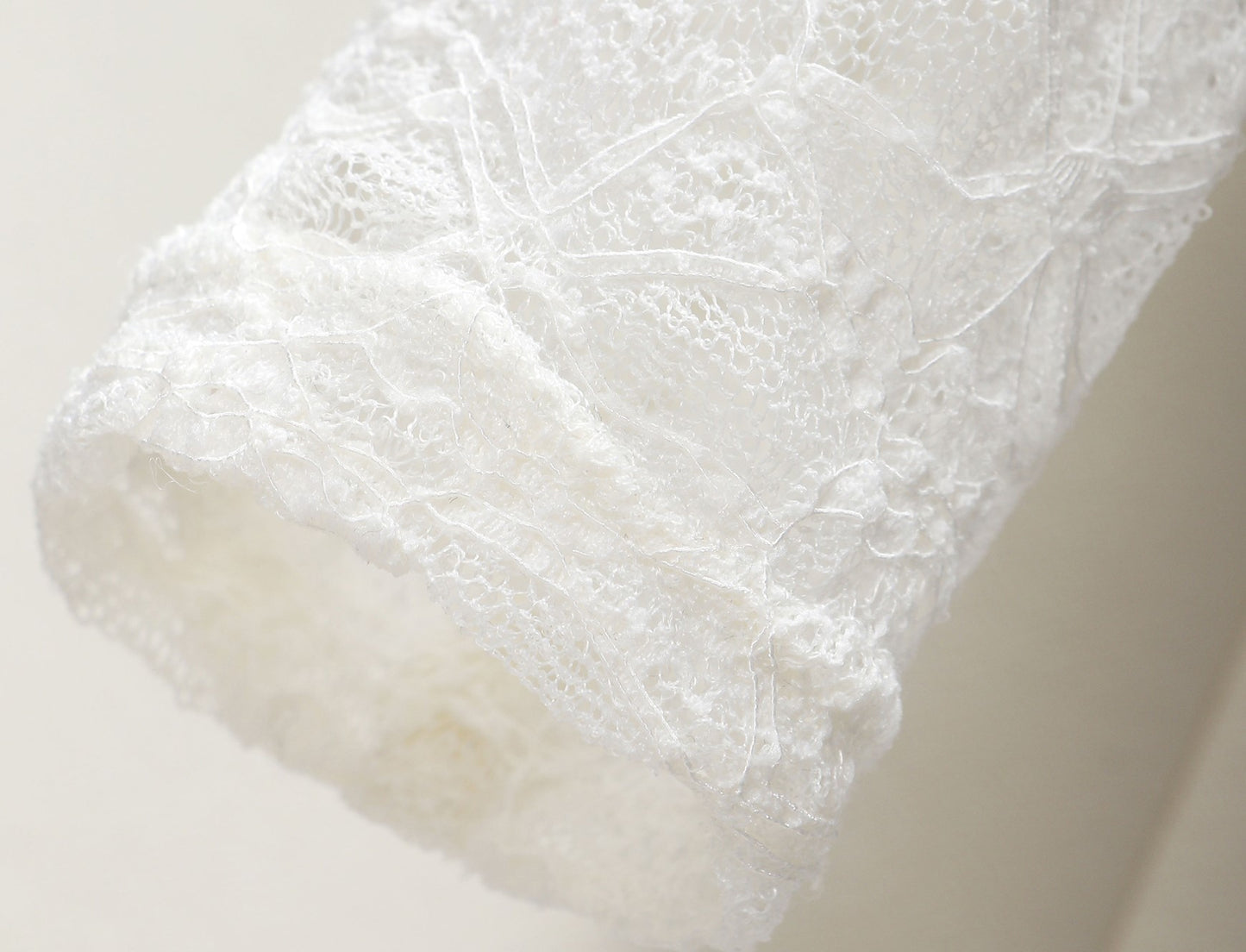 WANGXO | Two-Piece Patchwork Lace Elegant Halterneck Fishtail Dress -LINA.