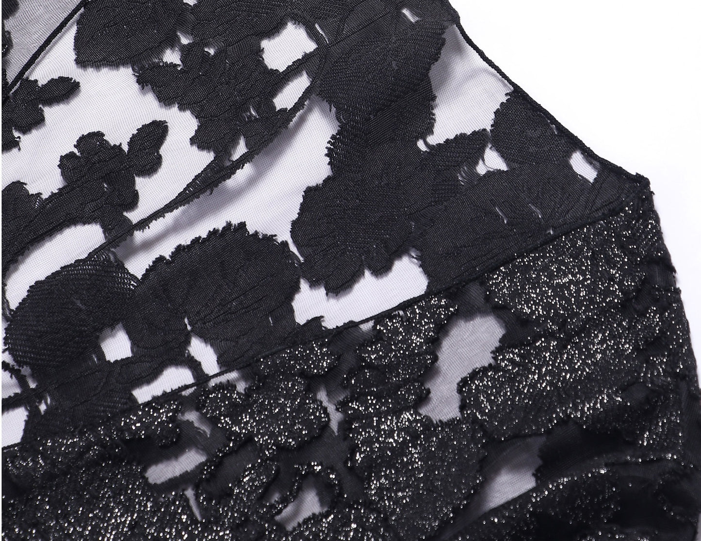 WANGXO | Lace-Up Cardigan & Irregular Double Fishtail Hip Skirt Set -KAIA