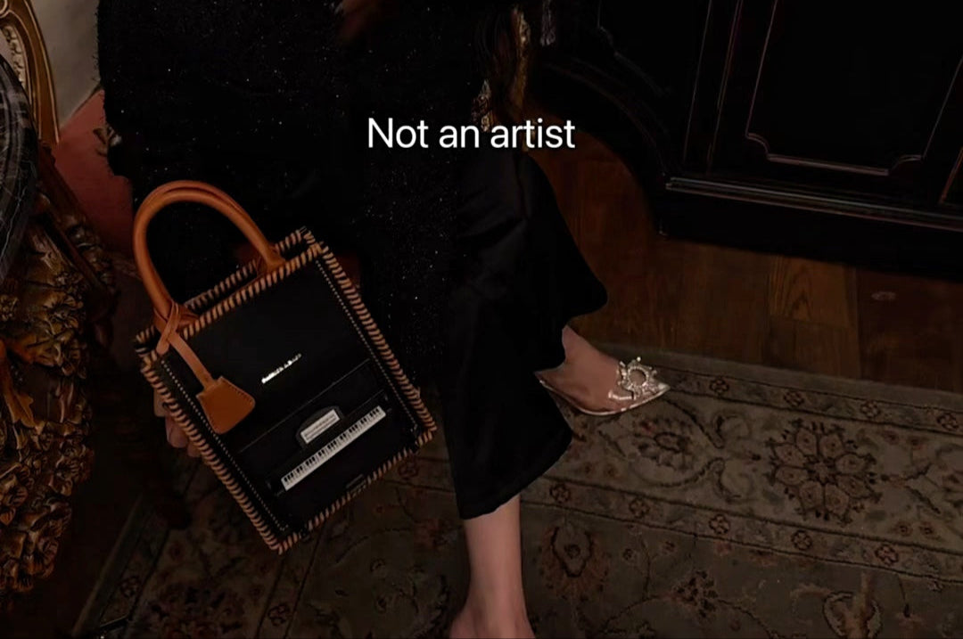 NOT AN ARTIST vintage stereo piano bag - Piano