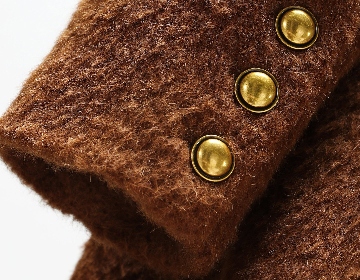 WANGXO | Luxury Alpaca Wool & Rabbit Hair Blend Long Coat -MIRA.