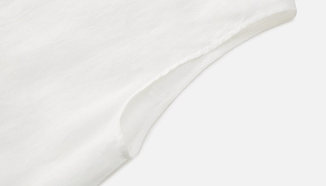 ZHUCHONGYUN new loose turtleneck paneled cut-out sleeveless top--RAMIE.