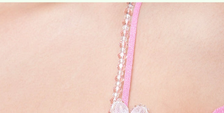 Magic Q crystal flowers shawl fishtail wavy knitted maxi dress set