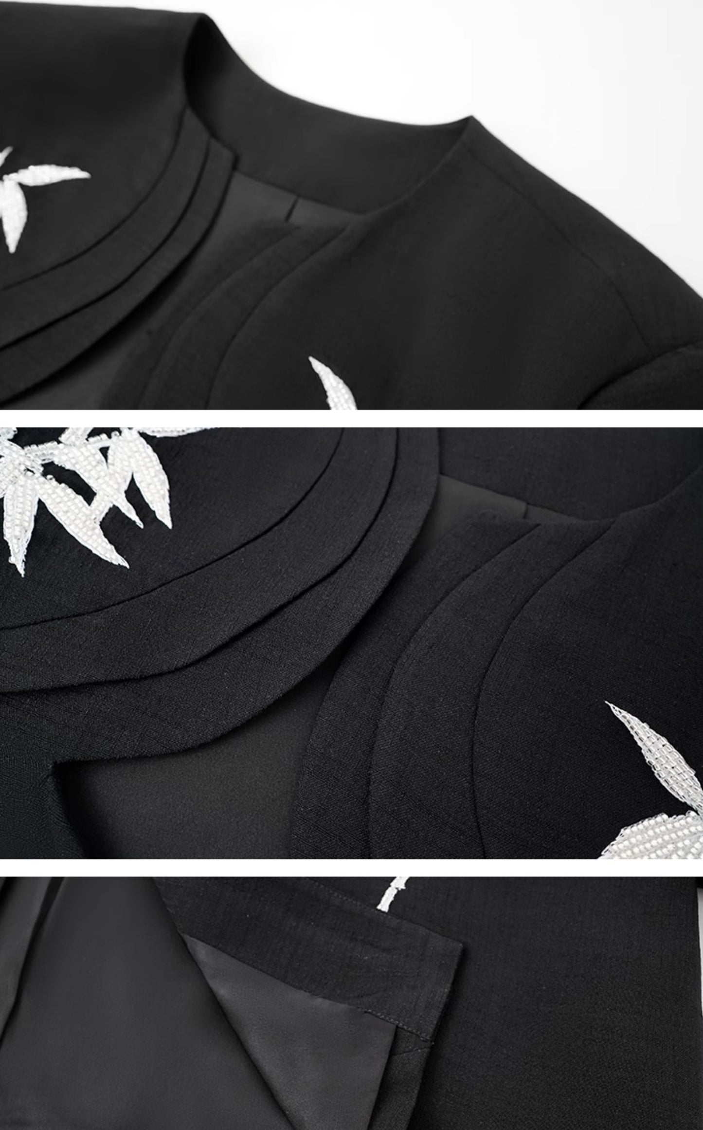 HECO spring embroidery acetate hemp short jacket women - gift.