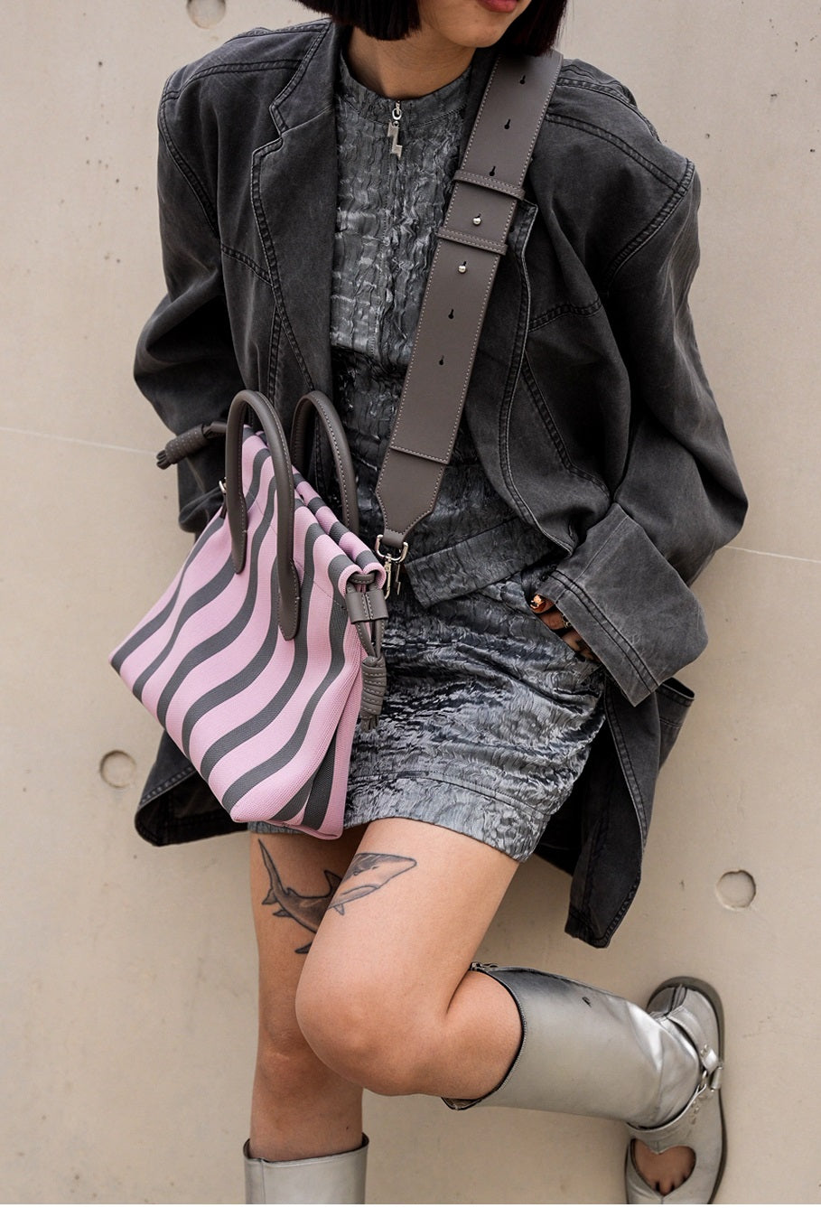 IUBALLET Large Capacity Pink Tote Bag - VERSION.