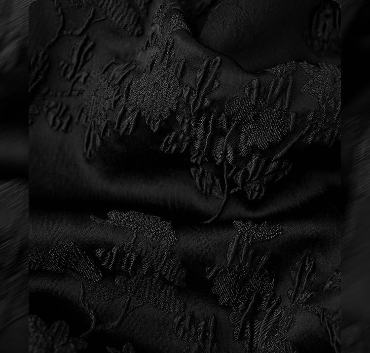 HECO Chinese Style Acetate Shirder Dress - LOLA.