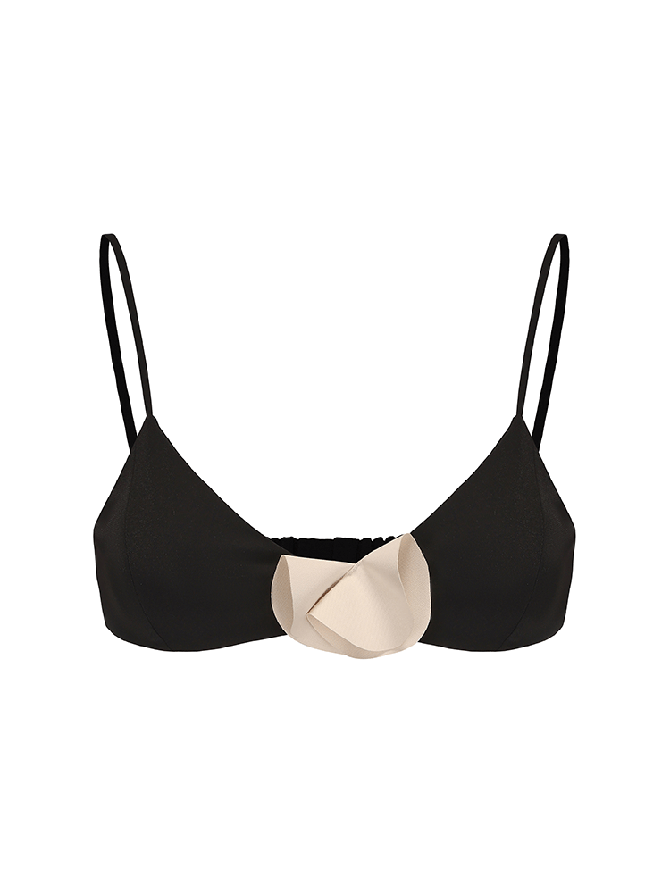 ATELIER MISS LU Patch Spliced Camisole Corset - VESSEL.