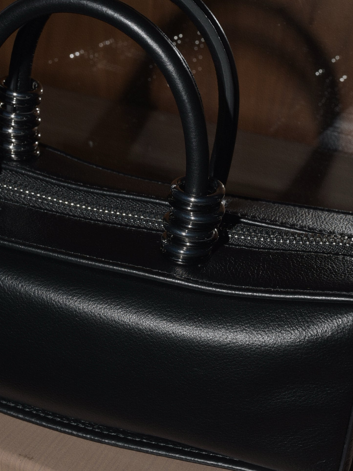 IUBALLET Chic White Black Baguette Bag - ZORA.