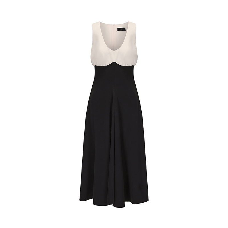 ATELIER MISS LU High-waisted Receiver Waist Dress - EXPRESS.