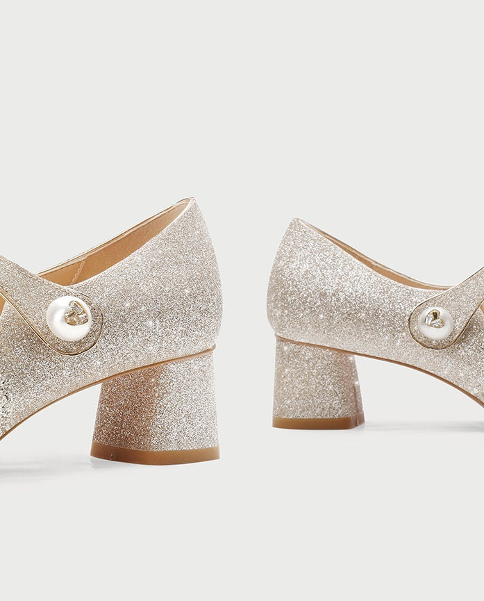 pjjuu mary jane new french strap block vintage single shoes - VANS