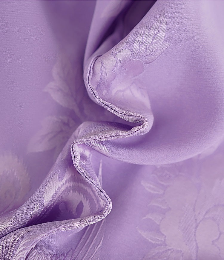 HECO Chinese Acetate Stand-up Collar Waist National Style Jacquard Vest T - FIRE.