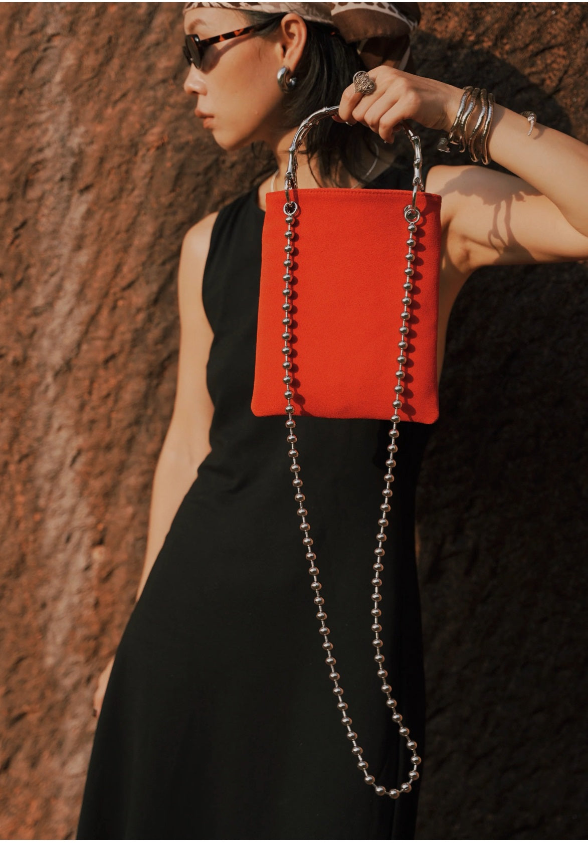 IUBALLET New Mobile Phone Metal Bamboo Handbag - KYLE.