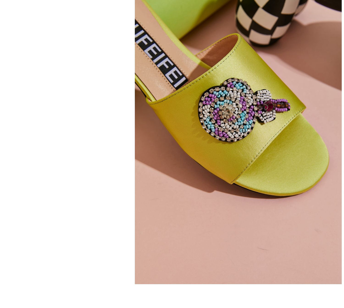 B-FEI summer designer colorful multicolor sandals slippers - Atila