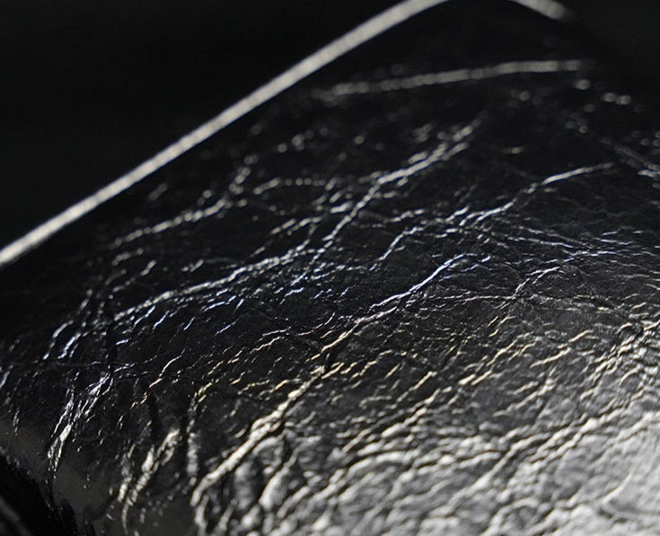 IUBALLET Diamond-Encrusted Leather Black Handbag - SIGN.