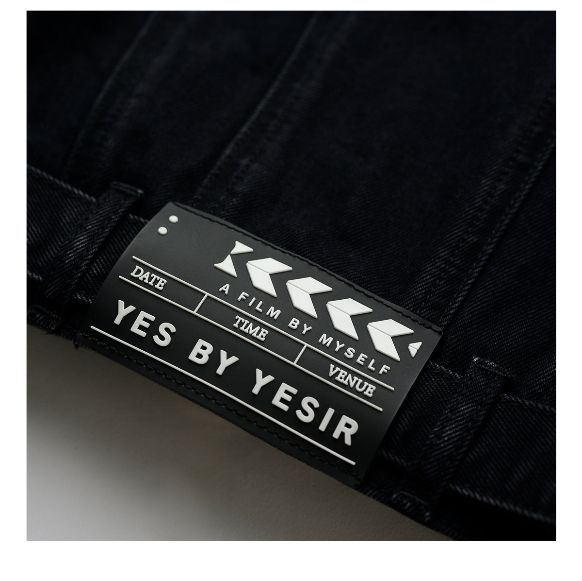 YES BY YESIR Fall winter shot stud pubk denim skirt cropped top - Pooka