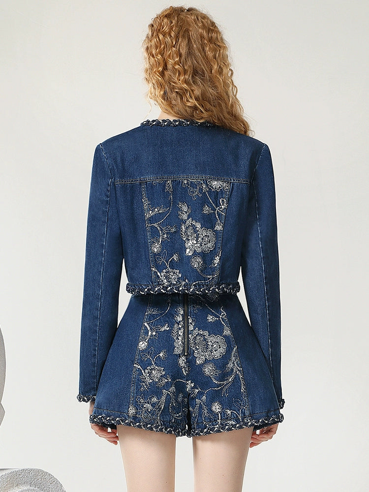 CHECOCRE Stylish Casual Delicate Design Small Jacket- TAMAR