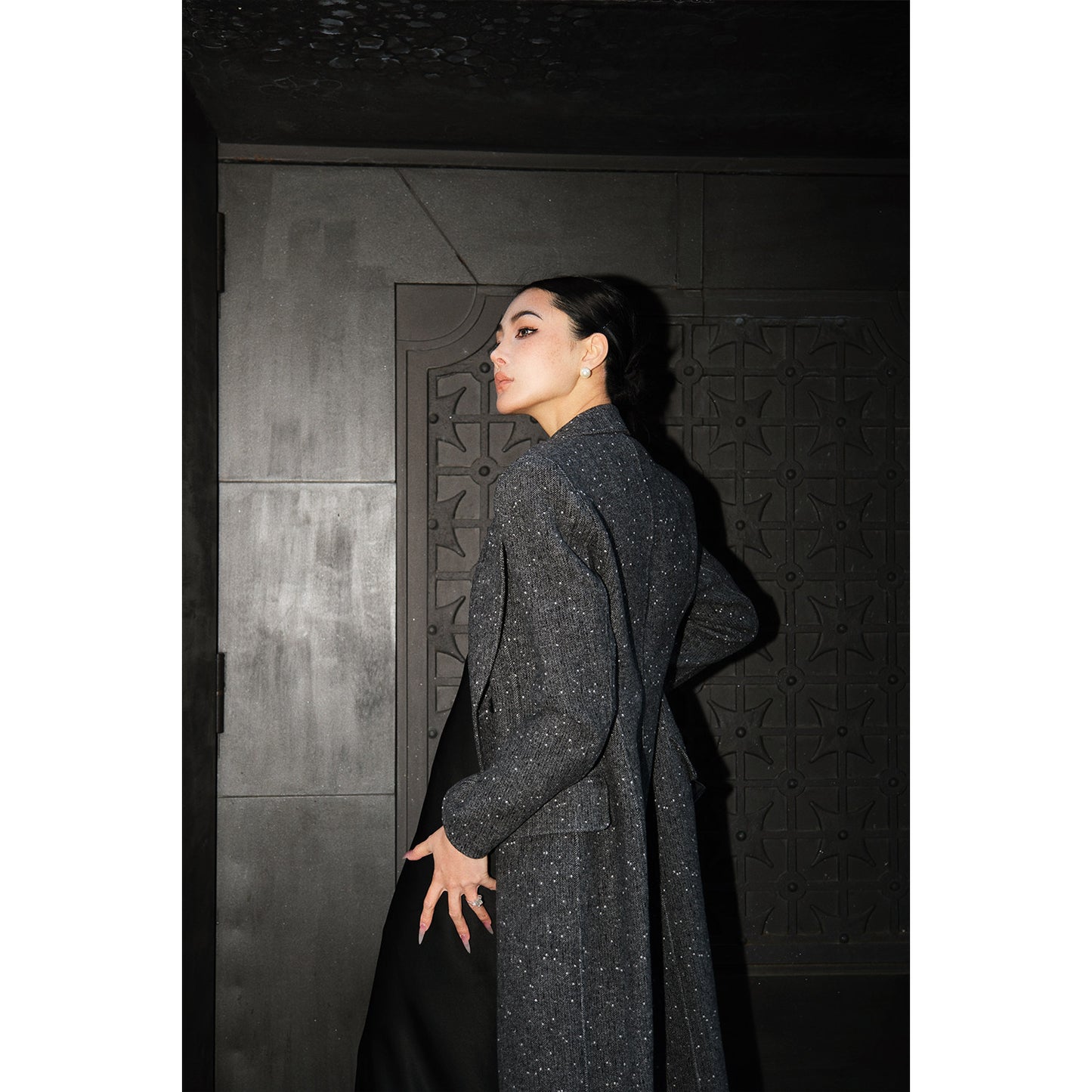 MEI SANGUAN reversible woolen coat - MANNY