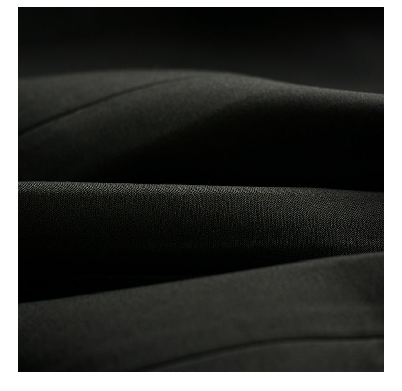 YES BY YESIR black white off shoulder cut out vest dress - Asama