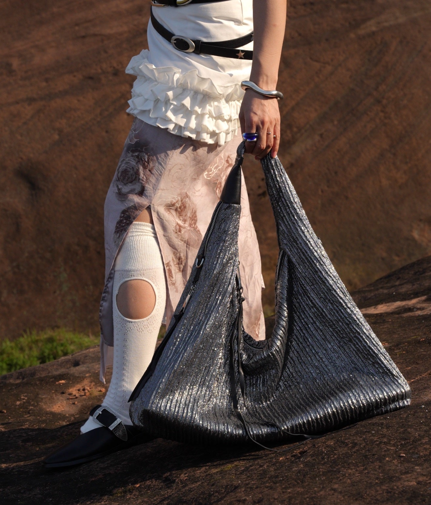 IUBALLET new lightweight and large-capacity tote foldable armpit bag - LAMAR.