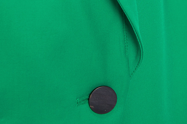 TINY IN misaligned collar silhouette midi vest women's suit -DODO