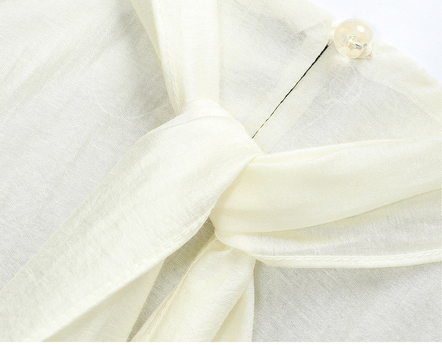 WANGXO Luxury Brand High-End Tencel Acetate Heavy Handmade Nail Flowers French Loose Ribbon Sleeveless Top - MAEVE