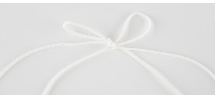 MAYALI strap mold bandeau light luxury black white light luxury bra bustier - Model