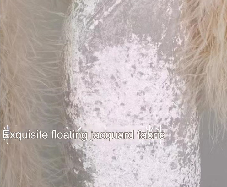 DOLLY Elegant White Chinese Style Sleeveless Stand Collar Formal Dinner Dress-ANNA