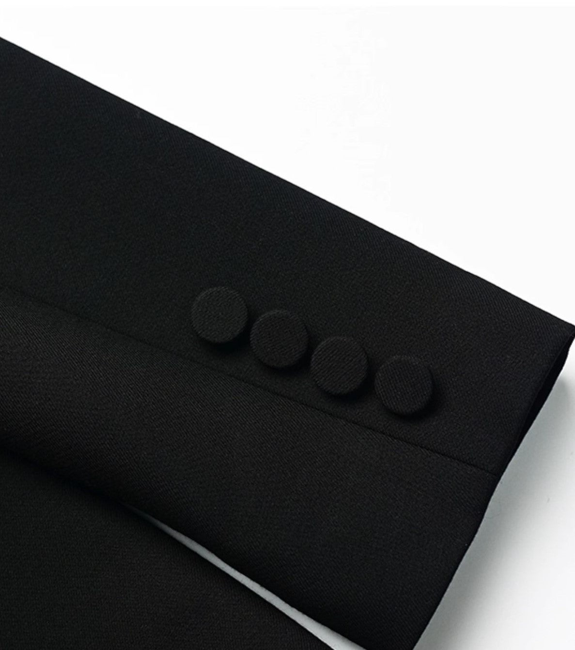 YES BY YESIR sheep wool layered lapel long jacket - INIT.