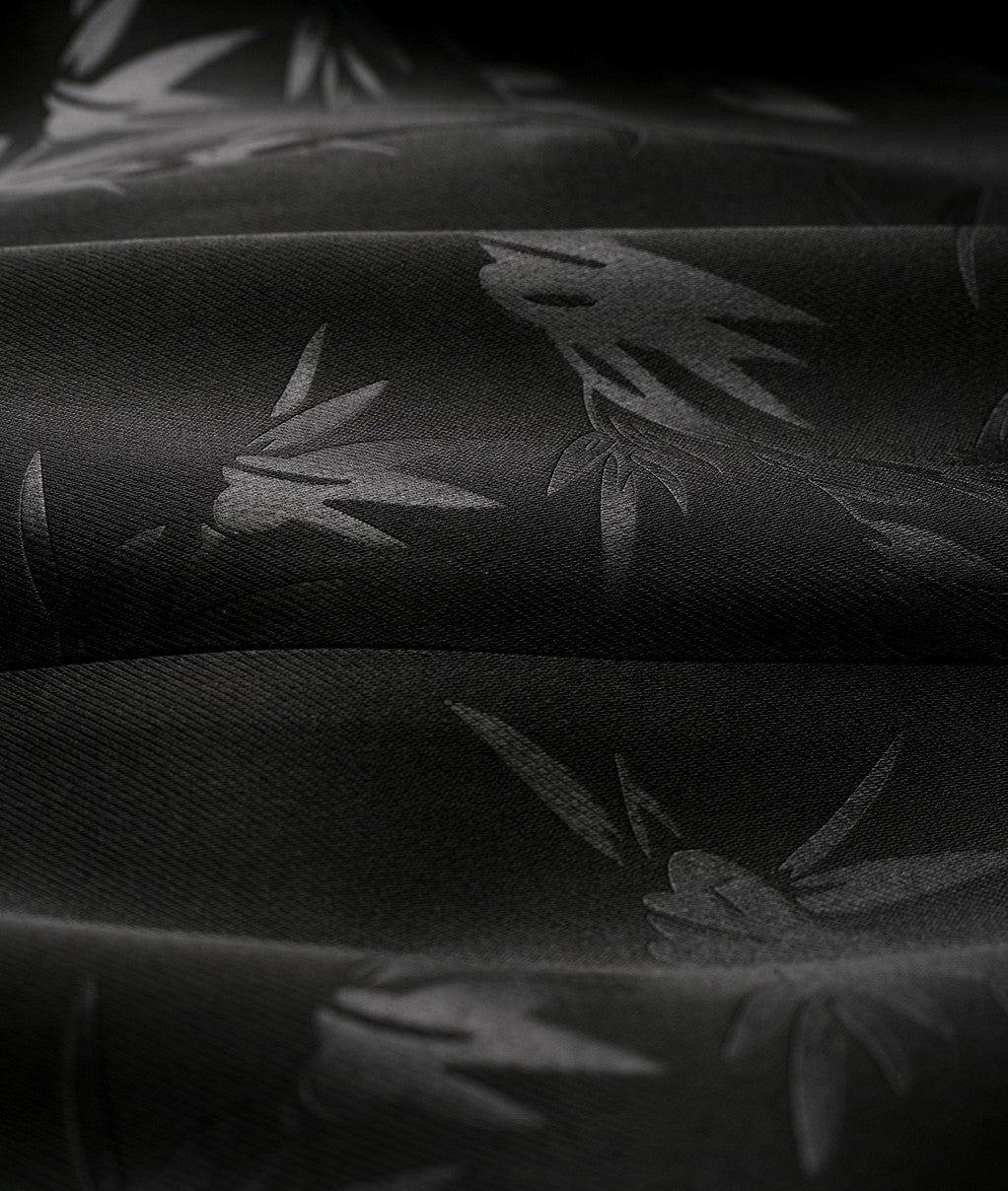 YES BY YESIR | Bamboo Shaved Shoulder Top Jacket and Pant Set -JIAYING.